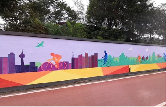 上犹墙体彩绘-围墙