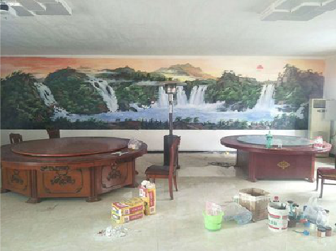 上犹墙绘-写实风景