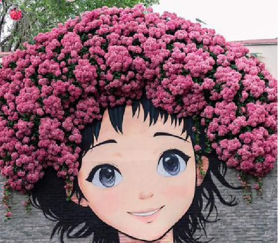 上犹墙体彩绘-网红墙打卡