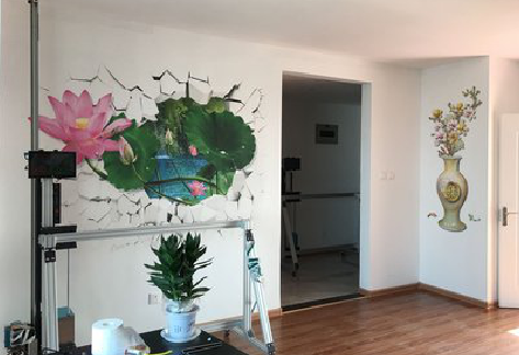 上犹墙体彩绘相比墙纸的优势。