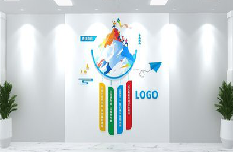 上犹公司企业形象墙的工艺材料有哪些？